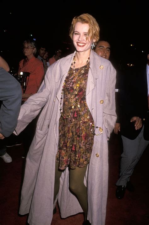 gina davis hot|35 Best Geena Davis Style Moments Through the。